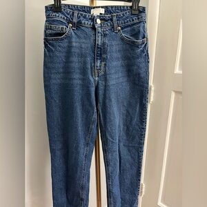 H&M Blue Straight Leg Jeans